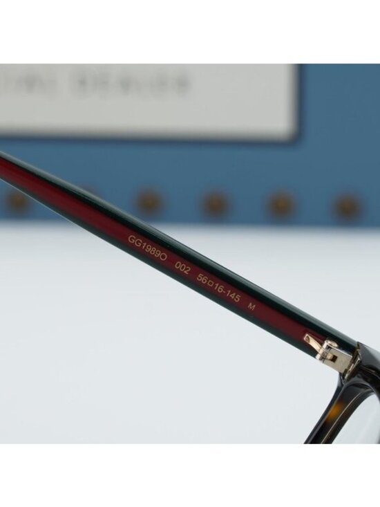 Gucci GG1989O 002 Square Eyeglasses - Havana 56mm main image 8